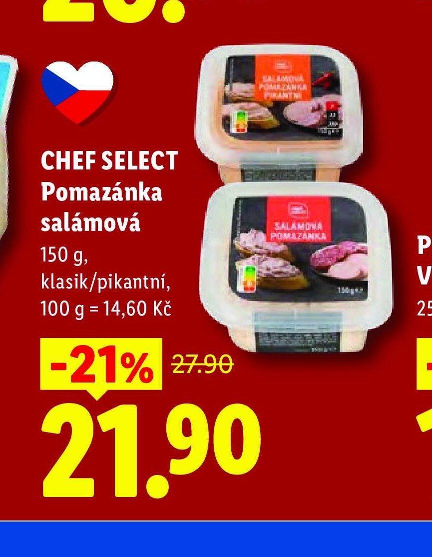 CHEF SELECT Pomazánka salámová