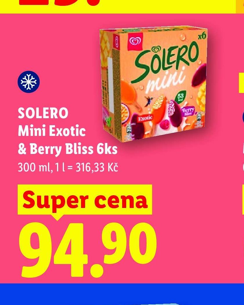 SOLERO Mini Exotic & Berry Bliss 6ks
