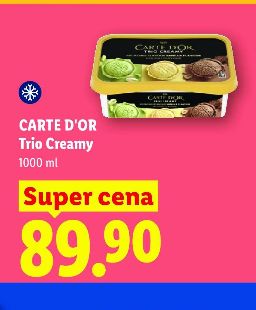 CARTE D'OR Trio Creamy