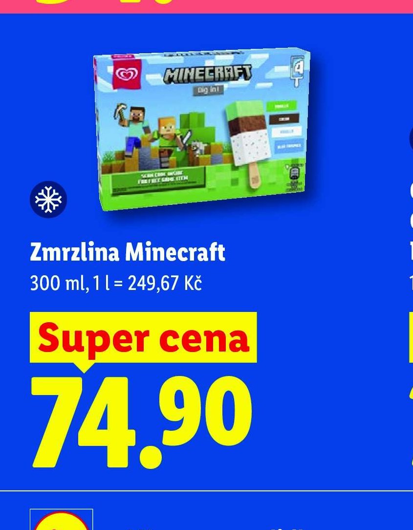 Zmrzlina Minecraft
