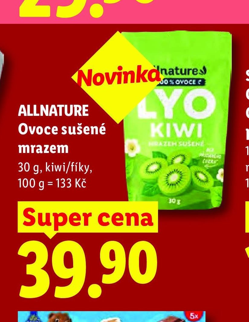 ALLNATURE Ovoce sušené mrazem