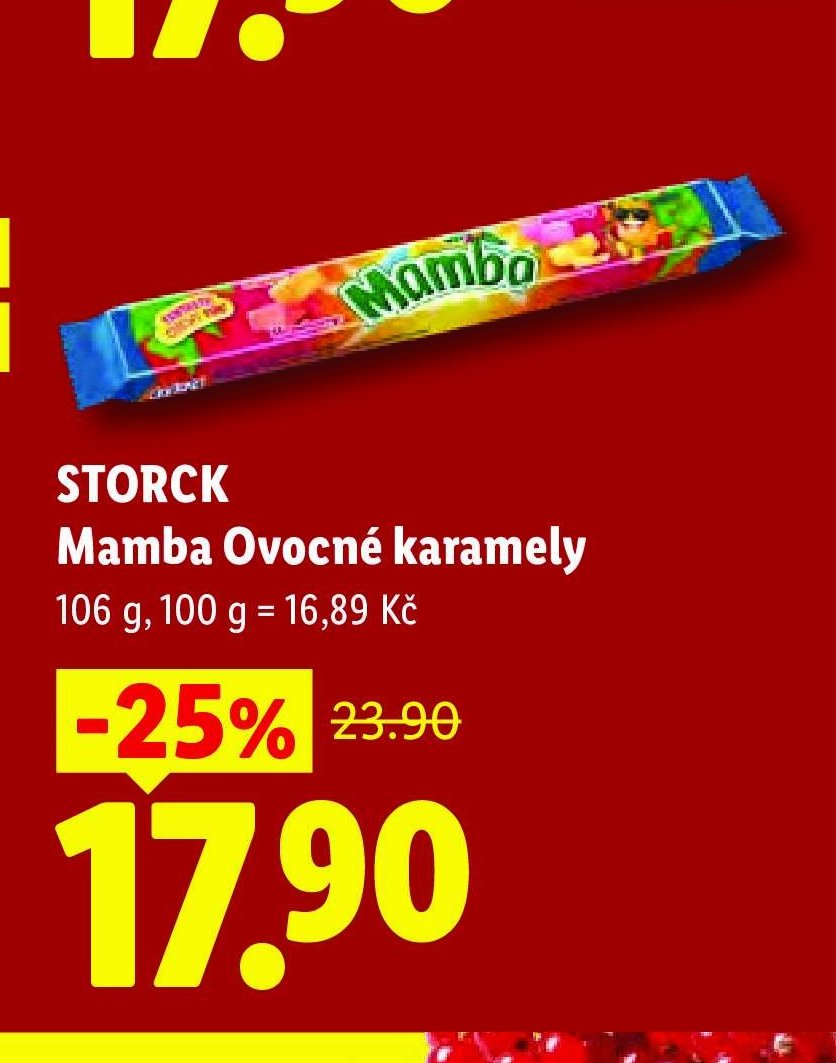 STORCK Mamba Ovocné karamely