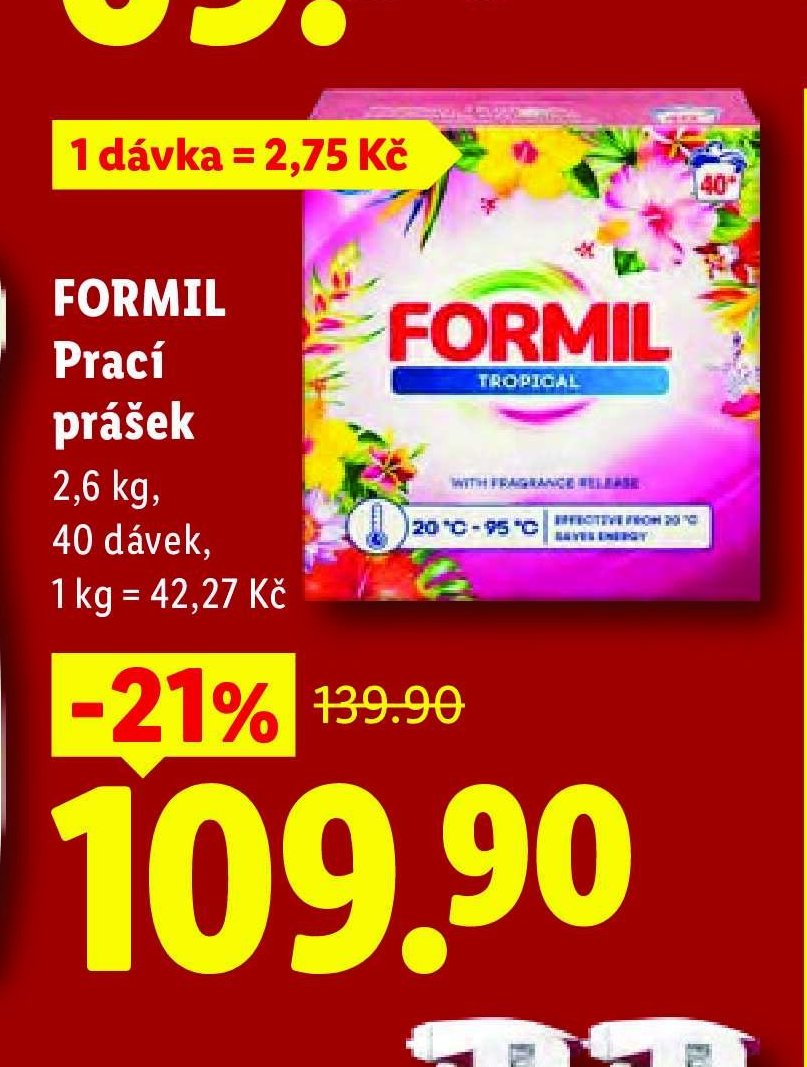 FORMIL Prací prášek