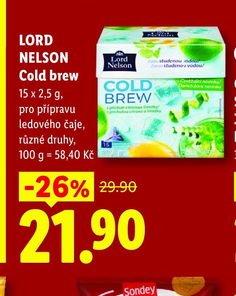Lord Nelson Cold brew