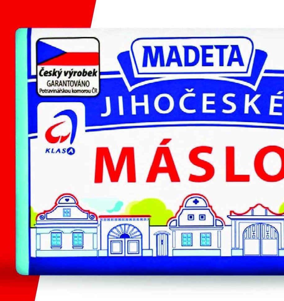 Madeta Jihočeské máslo