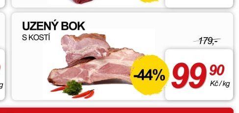 UZENÝ BOK S KOSTÍ