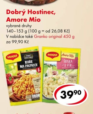 Dobrý Hostinec, Amore Mio