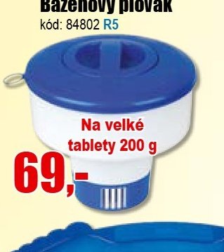 Bazénový plovák