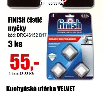 FINISH čistič myčky