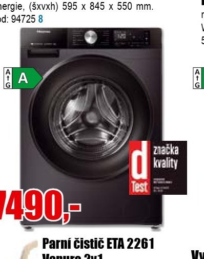 Pračka HISENSE WF3S9043BB3
