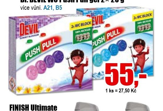 Dr. DEVIL WC Push Pull gel 2x 20 g