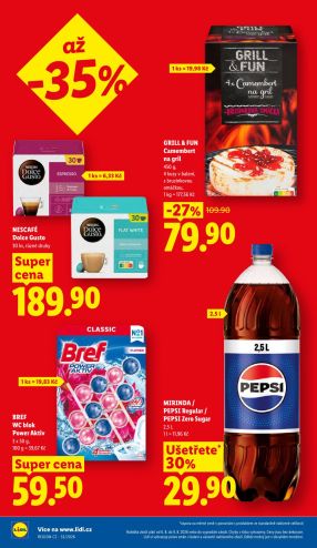 akční leták Lidl 6.8.2026-9.8.2026