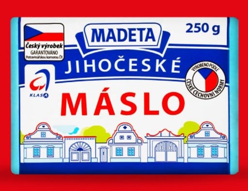 Madeta Jihočeské máslo