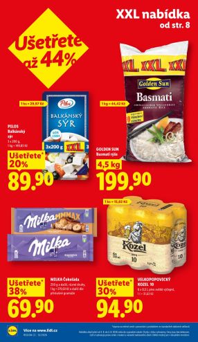 akční leták Lidl 3.8.2026-5.8.2026