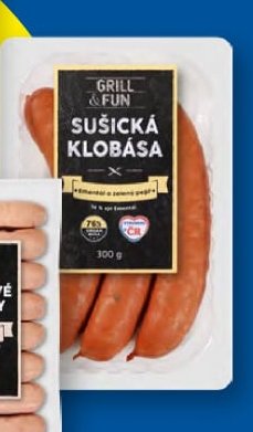 GRILL & FUN Sušická klobása