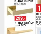 KLIKA KIJÓW zlaté PVD