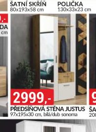 PŘEDSÍŇOVÁ STĚNA JUSTUS