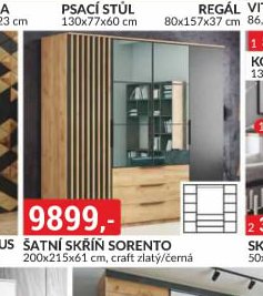 ŠATNÍ SKŘÍŇ SORENTO