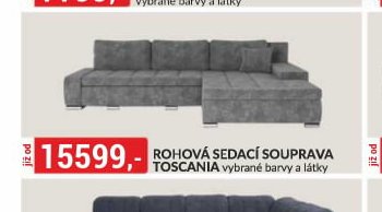 ROHOVÁ SEDACÍ SOUPRAVA TOSCANIA