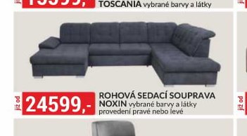 ROHOVÁ SEDACÍ SOUPRAVA NOXIN