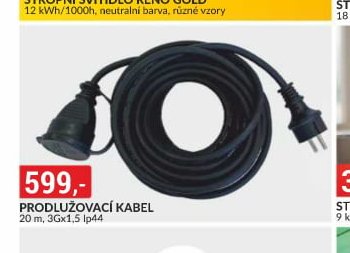 PRODLUŽOVACÍ KABEL