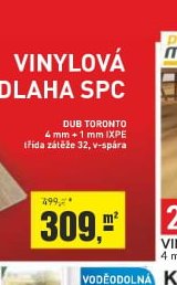 VINYLOVÁ PODLAHA SPC DUB TORONTO