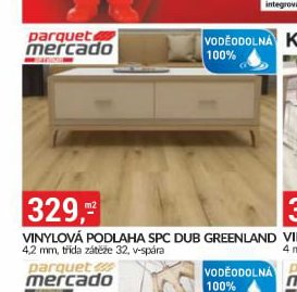 VINYLOVÁ PODLAHA SPC DUB GREENLAND