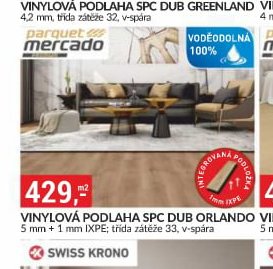 VINYLOVÁ PODLAHA SPC DUB ORLANDO