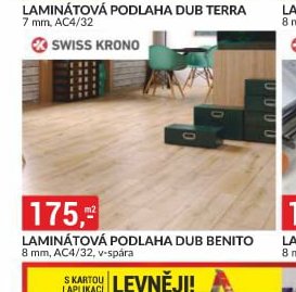 LAMINÁTOVÁ PODLAHA DUB BENITO