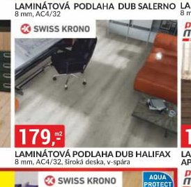 LAMINÁTOVÁ PODLAHA DUB HALIFAX