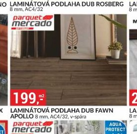 LAMINÁTOVÁ PODLAHA DUB FAWN