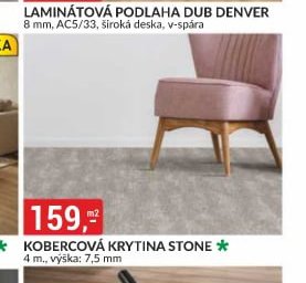 KOBERCOVÁ KRYTINA STONE, 4 m., výška: 7,5 mm