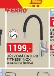 Dřezová baterie Fitness Inox - bauMax akcniletaky.com