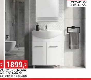 Série Olivia - koupelnová sestava 60 - bauMax akcniletaky.com