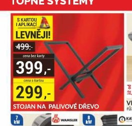 Stojan na palivové dřevo - bauMax akcniletaky.com