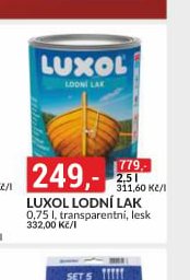LUXOL LODNÍ LAK - bauMax akcniletaky.com