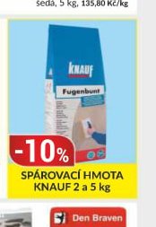 SPÁROVACÍ HMOTA KNAUF - bauMax akcniletaky.com