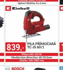 Einhell Pila přímočará TC-JS 60/1 - bauMax akcniletaky.com