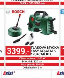 Bosch Tlaková myčka Easy Aquatak 120+Car kit - bauMax akcniletaky.com