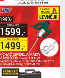 Míchač lepidel a malty AE1M130DN - bauMax akcniletaky.com