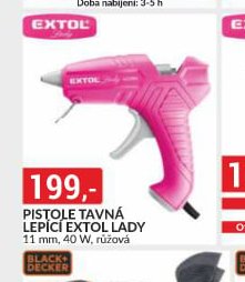 Extol Lady Pistole tavná lepicí - bauMax akcniletaky.com