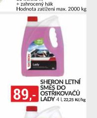 Sheron Letní směs do ostřikovačů Lady 4l - bauMax akcniletaky.com