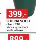 Sud na vodu objem 210 l - bauMax akcniletaky.com