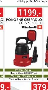 Ponorné čerpadlo GC-SP 3580 LL Einhell - bauMax akcniletaky.com