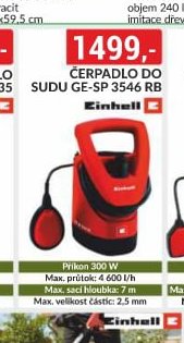 Čerpadlo do sudu GE-SP 3546 RB Einhell - bauMax akcniletaky.com