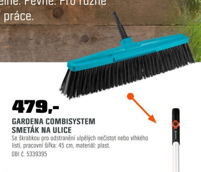 GARDENA COMBISYSTEM SMETÁK NA ULICE