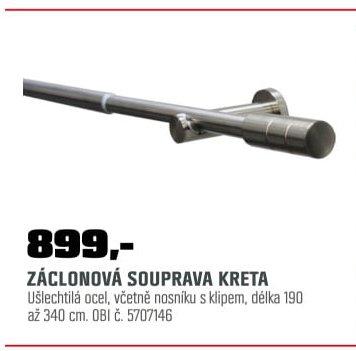 ZÁCLONOVÁ SOUPRAVA KRETA - OBI akcniletaky.com
