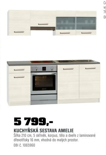 KUCHYŇSKÁ SESTAVA AMELIE - OBI akcniletaky.com