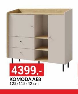 KOMODA AE8 125x115x42 cm