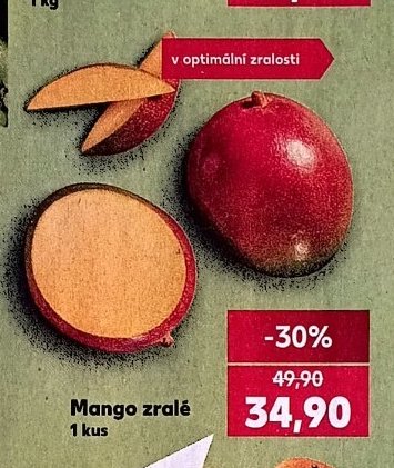 Mango zralé